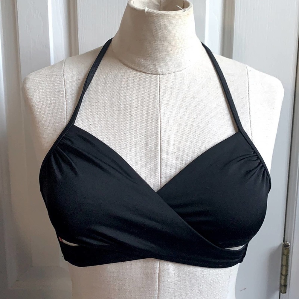 PINK Victoria’s Secret | Black bikini top S/P
